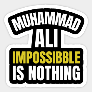 ali quotes Sticker